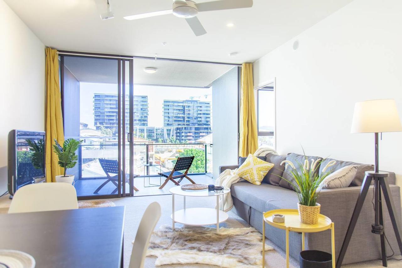 Chic Living In South Brisbane + Rooftop Pool Daire Dış mekan fotoğraf